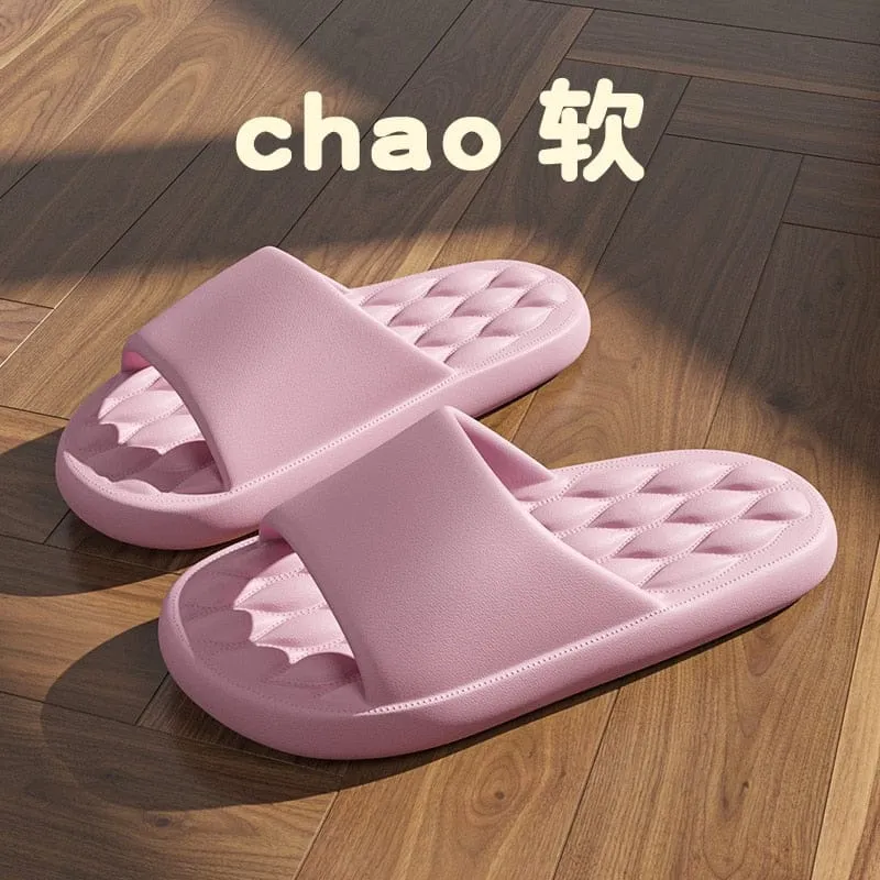 Womens EVA Anti-slip Beach Shower Slides