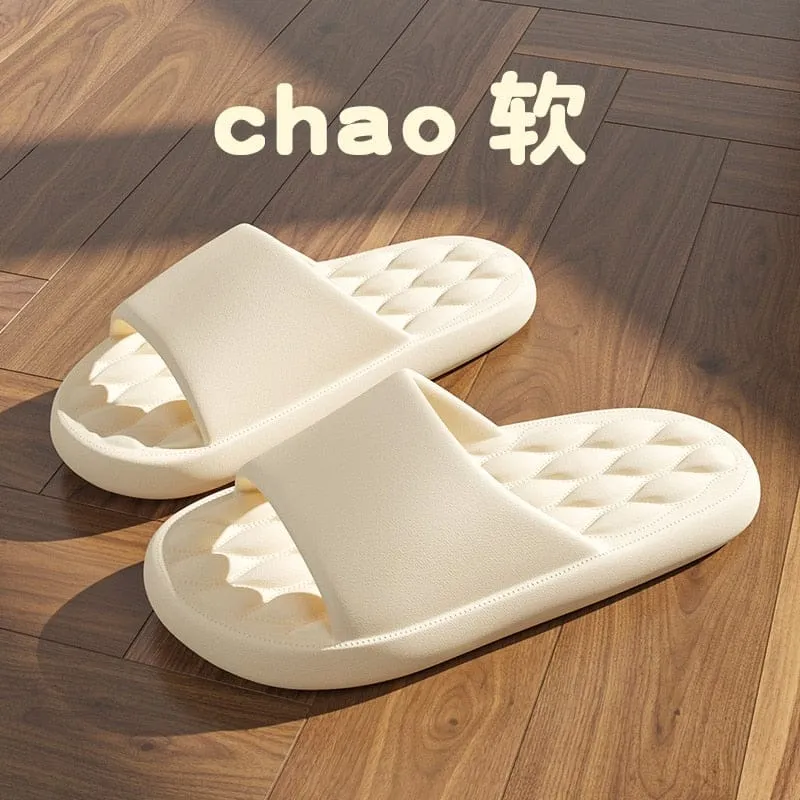 Womens EVA Anti-slip Beach Shower Slides
