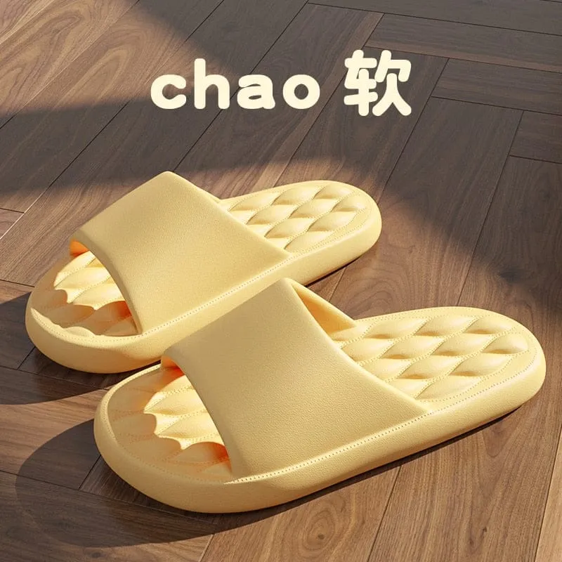 Womens EVA Anti-slip Beach Shower Slides