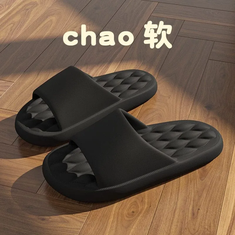 Womens EVA Anti-slip Beach Shower Slides