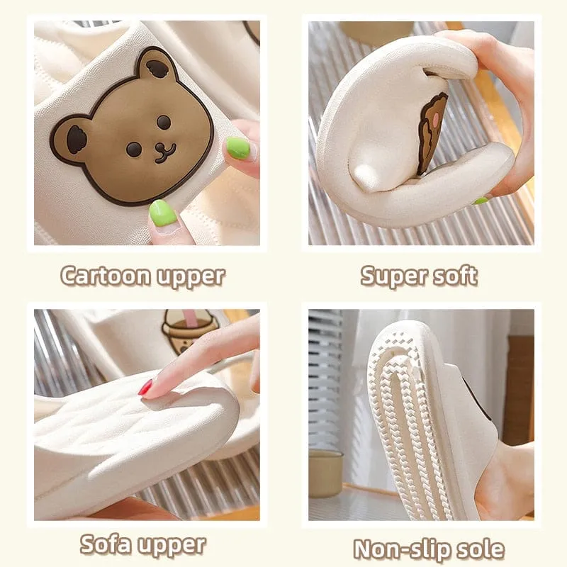Womens EVA Anti-slip Beach Shower Slides