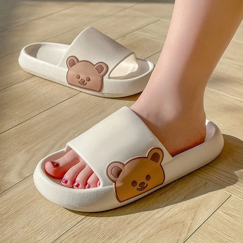 Womens EVA Anti-slip Beach Shower Slides