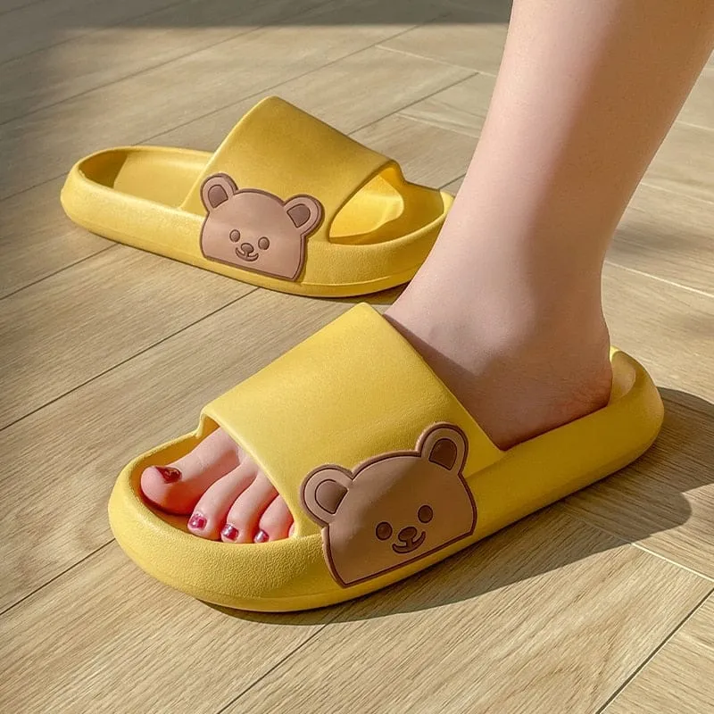 Womens EVA Anti-slip Beach Shower Slides