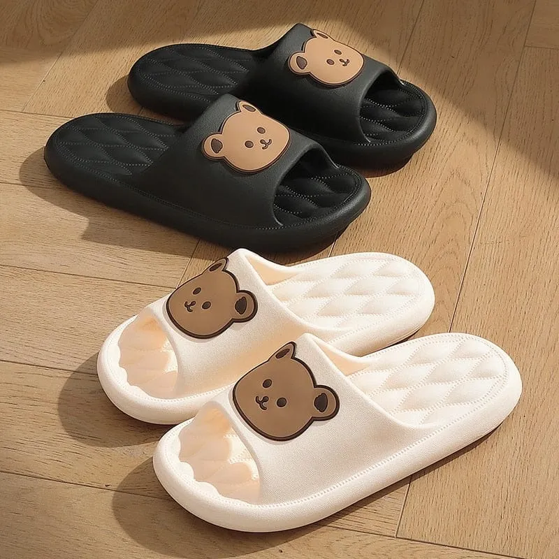 Womens EVA Anti-slip Beach Shower Slides