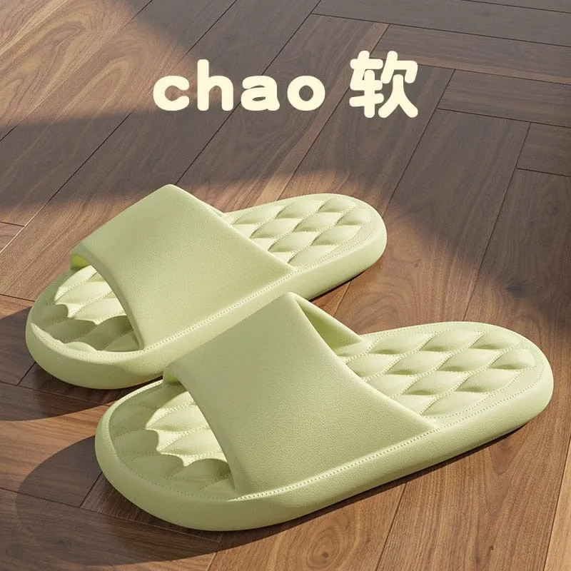 Womens EVA Anti-slip Beach Shower Slides