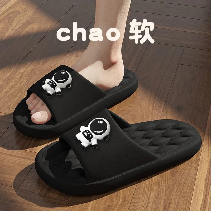 Womens EVA Anti-slip Beach Shower Slides