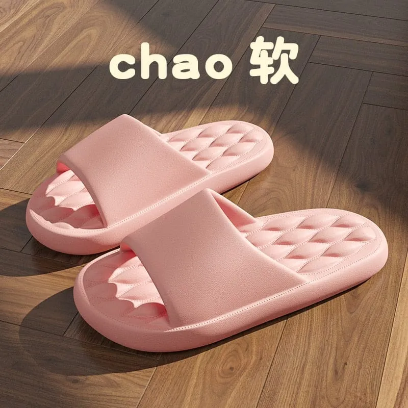 Womens EVA Anti-slip Beach Shower Slides