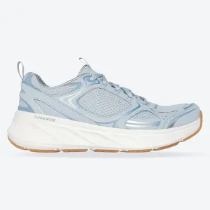 Women's Relaxed Fit Skechers 150475 Edgeride Silver Eclipse Trainers