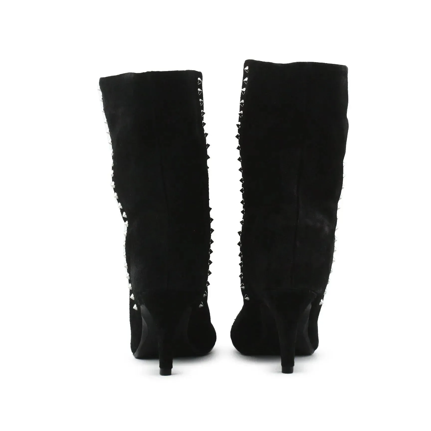 Zara Stilettos Heels Ankle Boots | Suede